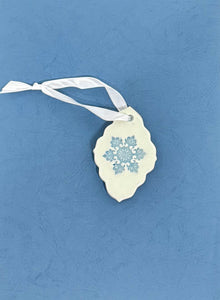 Snowflake Ornament - Sky Blue